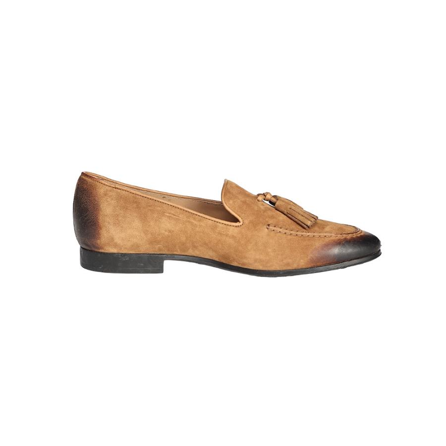 TOD'S トッズ スウェード タッセル ローファー メンズ TOD'S トッズ スウェード タッセル ローファー メンズ