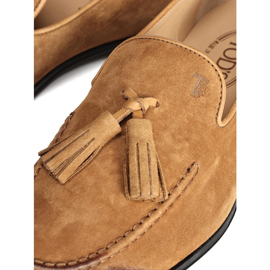TOD'S トッズ スウェード タッセル ローファー メンズ TOD'S トッズ スウェード タッセル ローファー メンズ