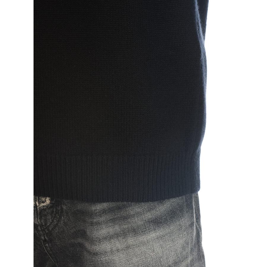 セリーヌ CELINE ニット メンズ カシミヤ混 ワンポイント クルーネック CEL2AC85048Tの画像