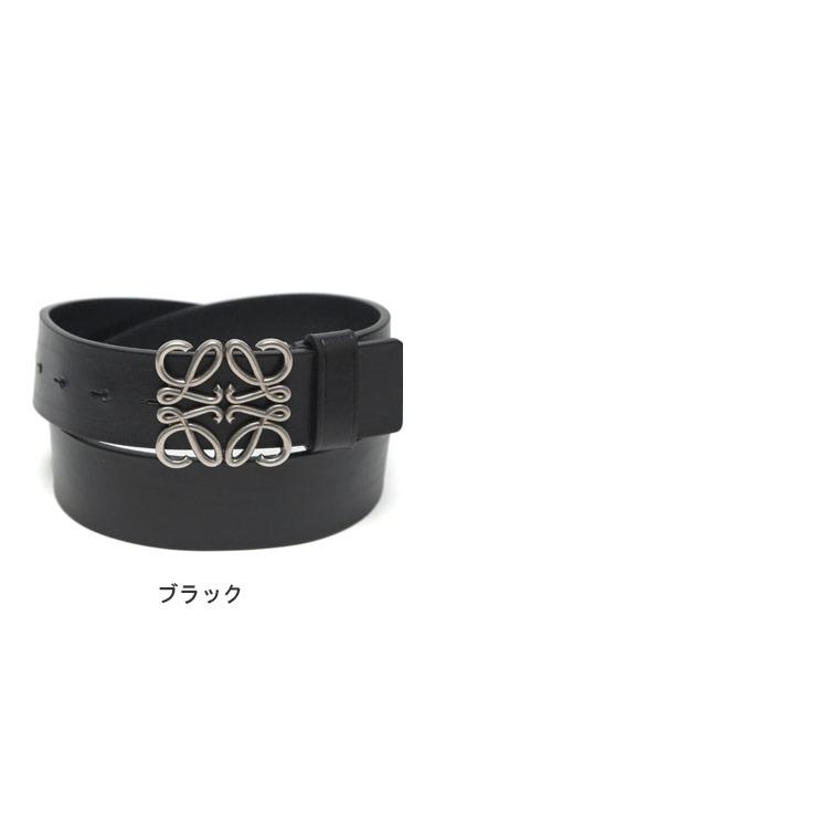 LOEWE（ロエベ） レザー チャンキー アナグラム ピンバックル ベルト