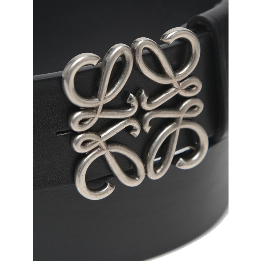 LOEWE（ロエベ） レザー チャンキー アナグラム ピンバックル ベルト