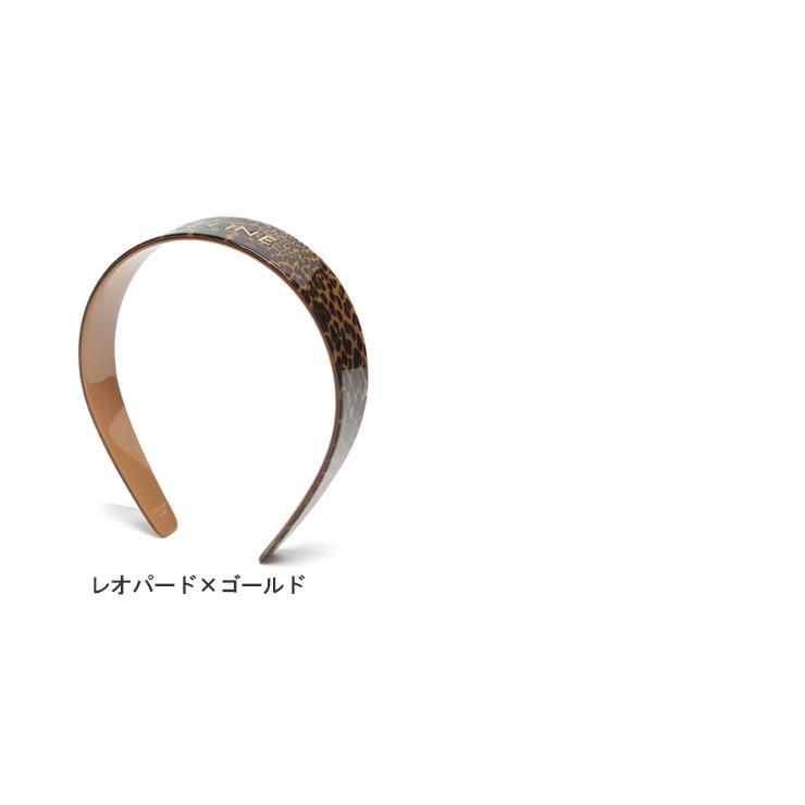 CELINE（セリーヌ） カチューシャ レディース レオパード柄 ロゴ刻印