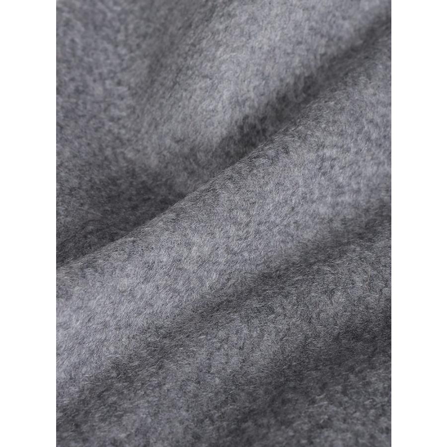 新品　MaxMara マックスマーラ　カシミヤ マフラー ロゴ入り MAX MARA (マックスマーラ) ピュアカシミヤ Mロゴ刺繍 フリンジ