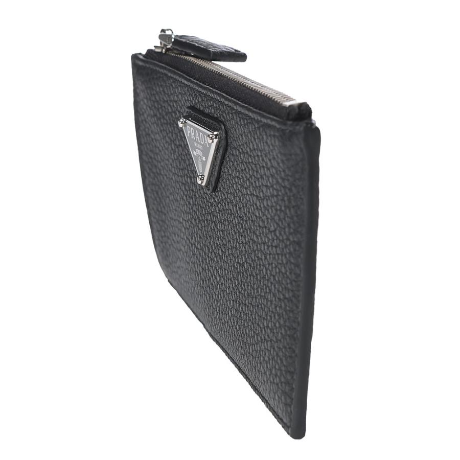 未使用 プラダ PRADA カードケース ケース 二つ折り財布 PRADA（プラダ） カードケース メンズ ファスナー付 ヴィッテロダイノ