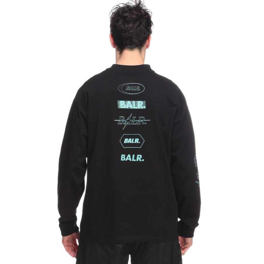 BALR. ボーラー 長袖 Tシャツ メンズ ロゴプリント クルーネック BALR. ボーラー 長袖 Tシャツ メンズ ロゴプリント クルーネック