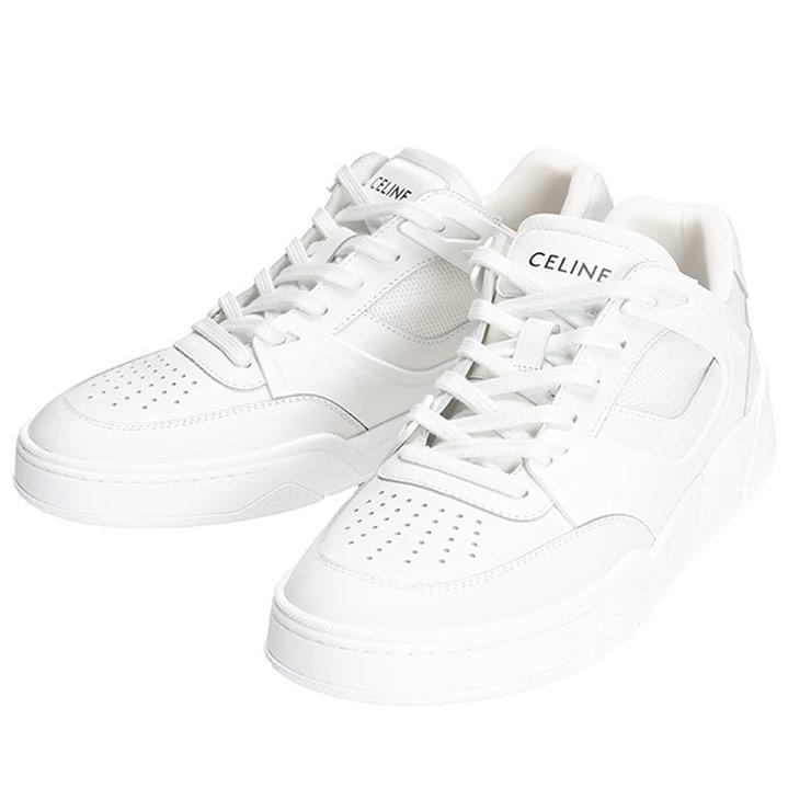 CELINE セリーヌ ロースニーカー メンズ カーフスキン＆メッシュ