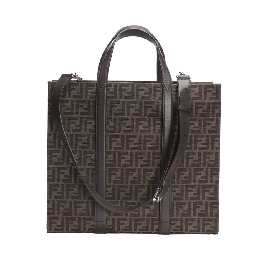 フェンディ FENDI トートバッグ メンズ 2WAY FFジャカード FD7VA390AG0Mの画像