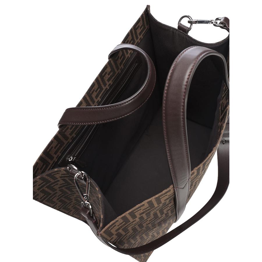 フェンディ FENDI トートバッグ メンズ 2WAY FFジャカード FD7VA390AG0Mの画像