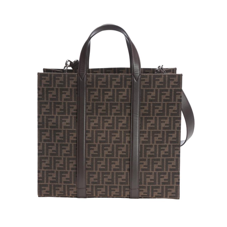 フェンディ FENDI トートバッグ メンズ 2WAY FFジャカード FD7VA390AG0Mの画像