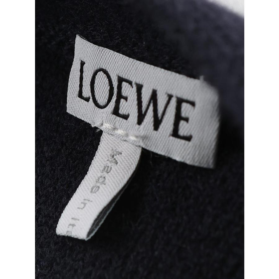 ロエベ LOEWE 長袖 ウールカーディガン メンズ アナグラムロゴ刺繍 LEH526Y16KA1の画像