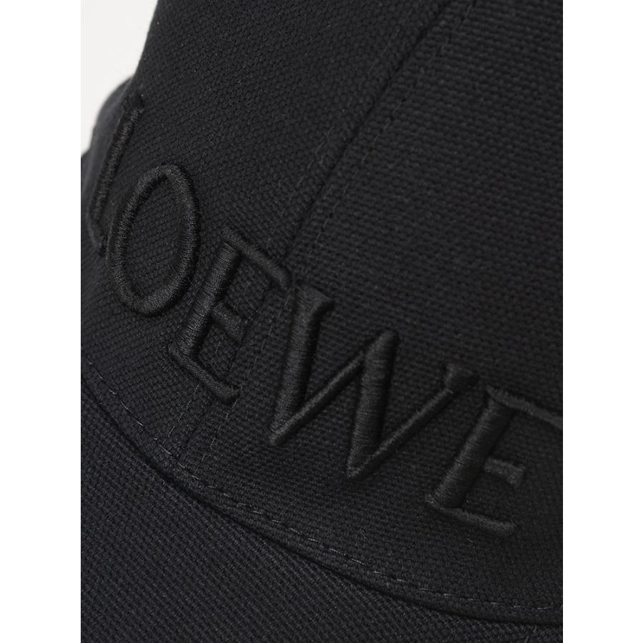 ロエベ LOEWE キャップ メンズ ロゴ刺繍 キャンバス ベースボール LEK820358X36の画像
