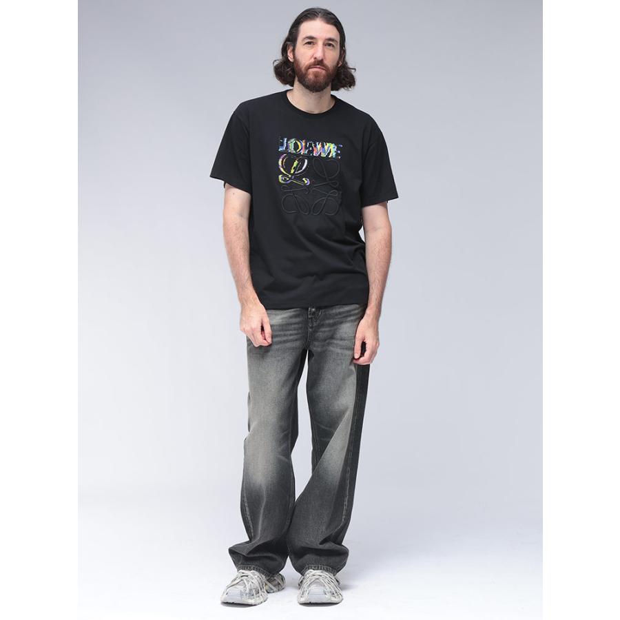 LOEWE（ロエベ） マルチロゴ クルーネック 半袖 Tシャツ LEH526Y22J61