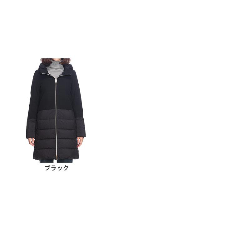 HERNO（ヘルノ） ダウン コート アウター レディース ウール 切り替え
