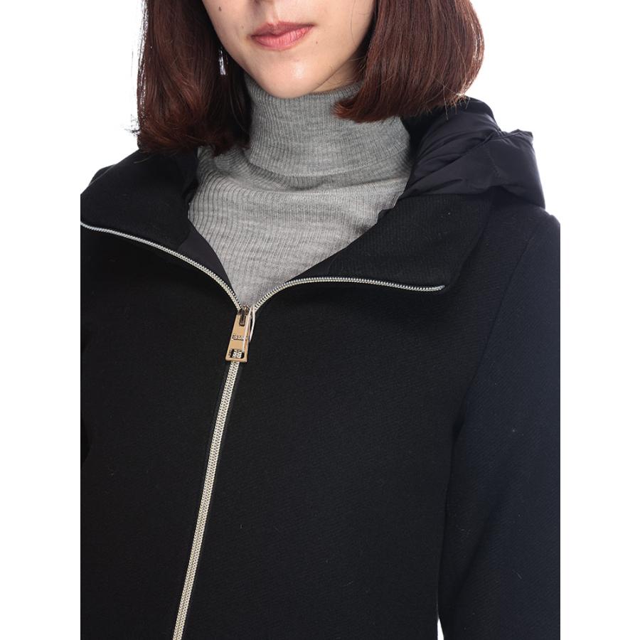 HERNO（ヘルノ） ダウン コート アウター レディース ウール 切り替え