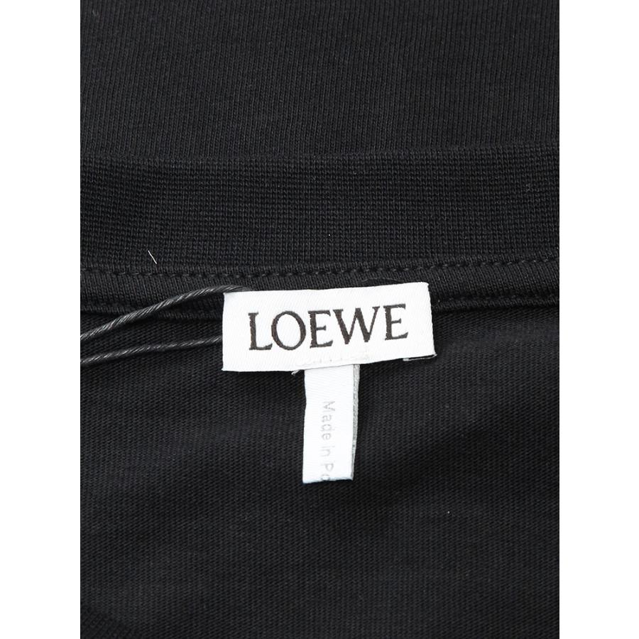ロエベ Tシャツメンズ  LOEWE アナグラム刺繍 ポケット クルーネック 半袖 Tシャツ LEH526Y22XAPの画像