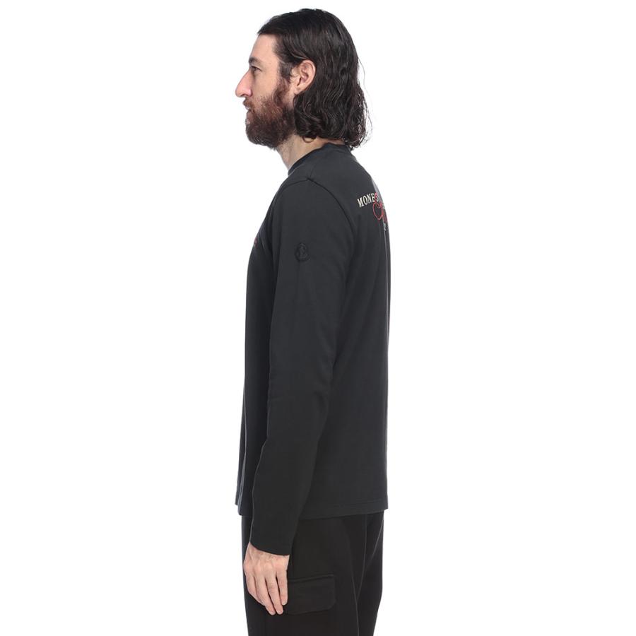 MONCLER（モンクレール） ロンT MONCLER バックロゴ クルーネック 長袖