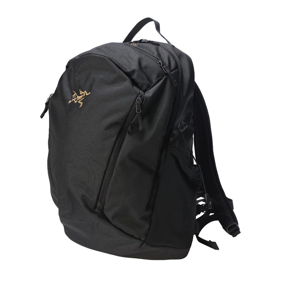 ARC'TERYX ブラックバックパック 中型 ARC'TERYX (アークテリクス) メンズ バックパック ロゴ マンティス 26