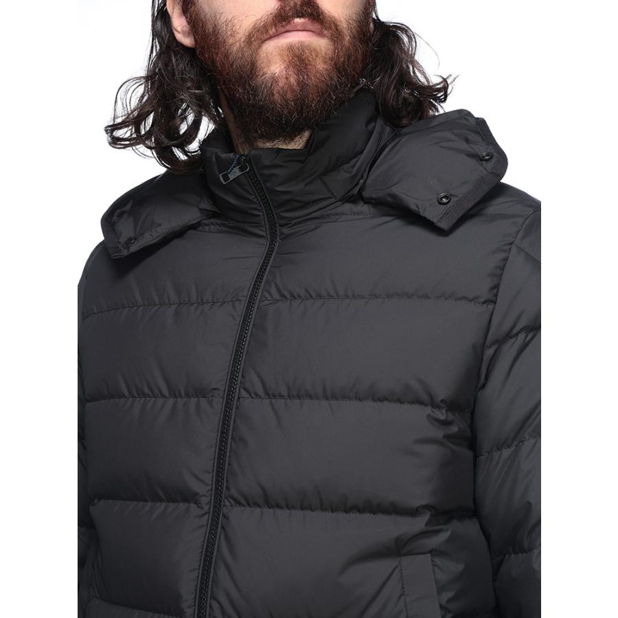 美品 MONCLER モンクレール ダウンジャケット デカワッペン フード脱着 モンクレール フード付きダウンジャケット レディース デカワッペン