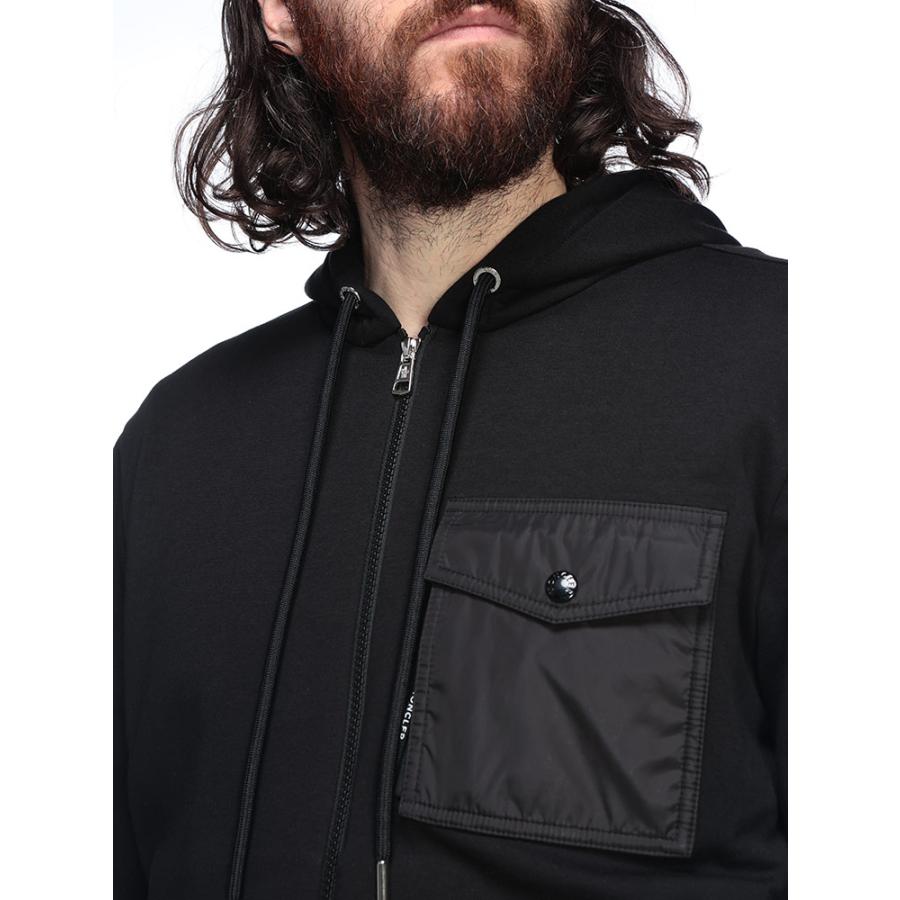 モンクレール MONCLER ナイロンポケット フルジップ パーカー MC8G0007289A8F メンズの画像