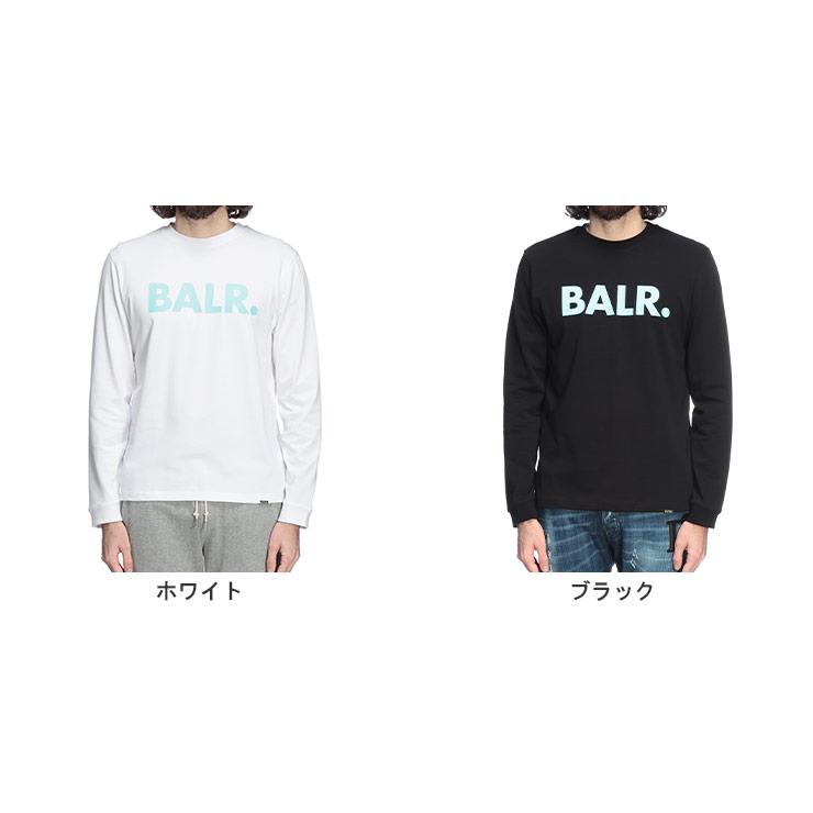 BALR.（ボーラー） ロンT トップス メンズ ロゴ プリント クルーネック