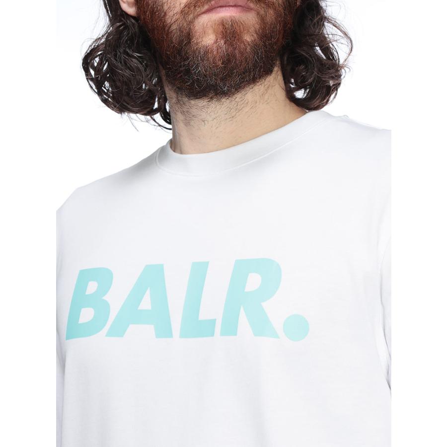 BALR.（ボーラー） ロンT トップス メンズ ロゴ プリント クルーネック