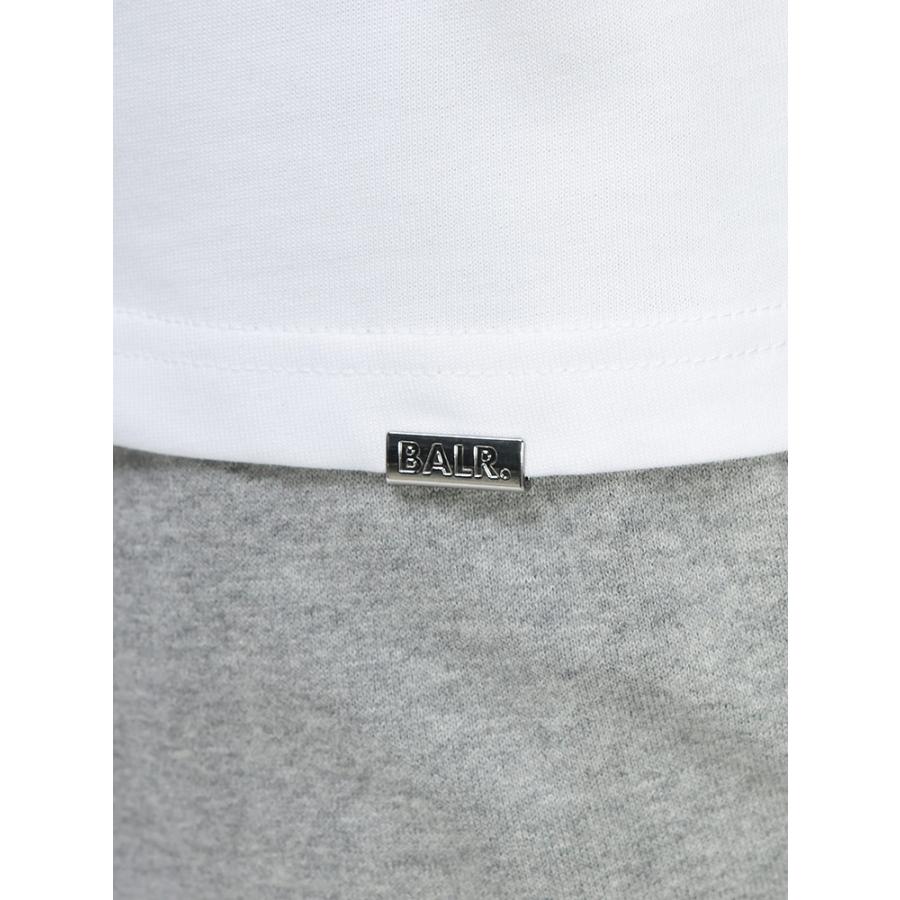 BALR.（ボーラー） ロンT トップス メンズ ロゴ プリント クルーネック