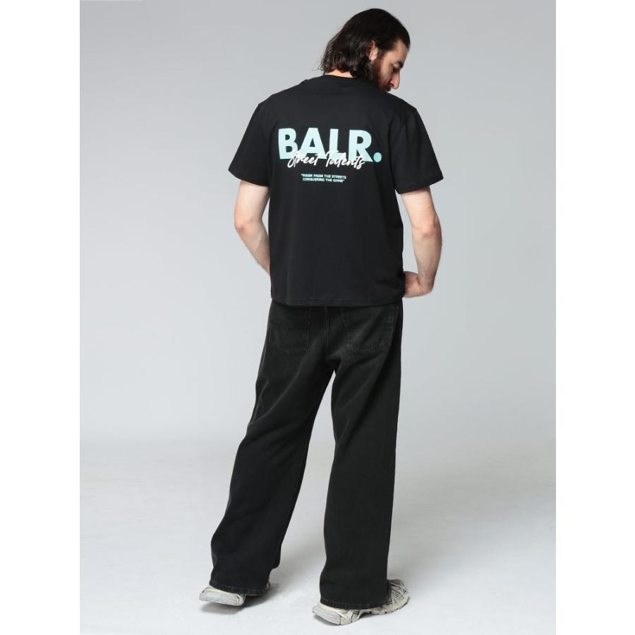 BALR.（ボーラー） Tシャツ トップス メンズ バック ロゴ プリント