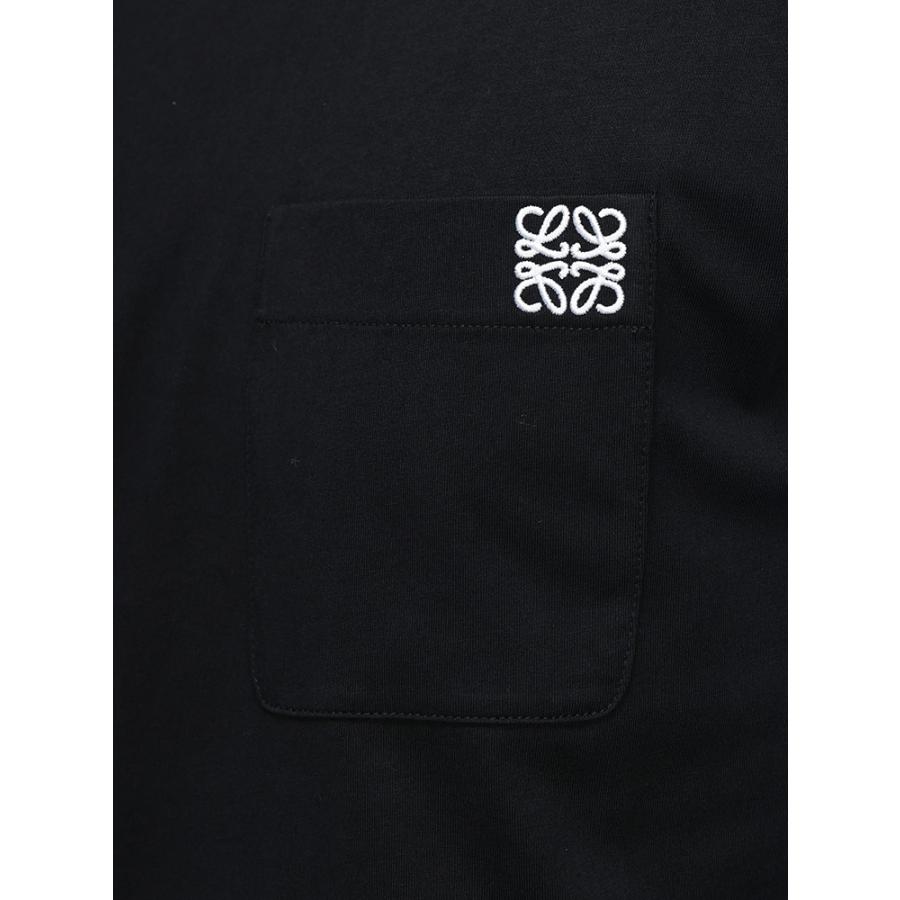ロエベ LOEWE ワンポイントロゴ ポケット 長袖 Tシャツ LEH526Y24J04 メンズの画像