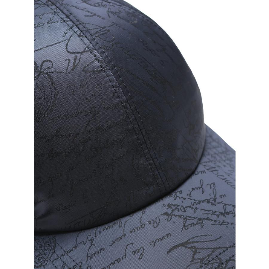 Berluti（ベルルッティ） キャップ メンズ 総柄 スクリット ナイロン