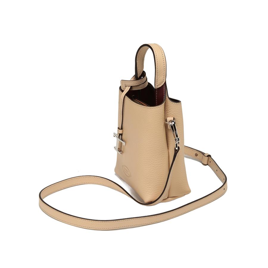 TOD'S（トッズ） ハンドバッグ レディース ロゴ チャーム レザー 2WAY