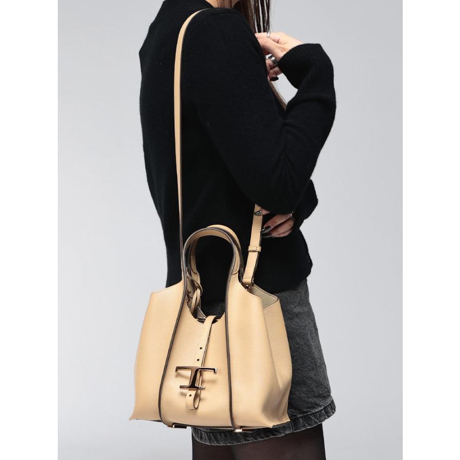 TOD'S（トッズ） ハンドバッグ レディース ロゴ ポーチ付き レザー