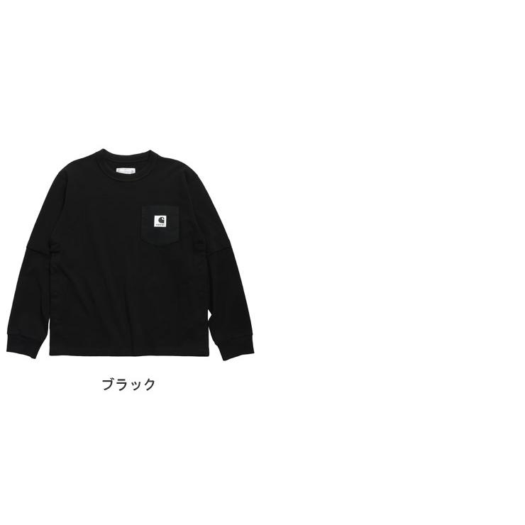 新品　Sacai x CARHARTT WIP ロンTee　T shirt sacai（サカイ） ロンT メンズ コラボ sacai×Carhartt WIP ロゴ