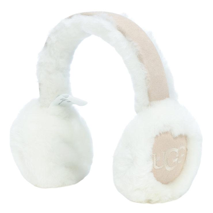 シープスキン UGG 刺繍ロゴイヤーマフ シープスキン UGG 刺繍ロゴイヤーマフ W SHEEPSKIN EMROIDERY EARMUFF