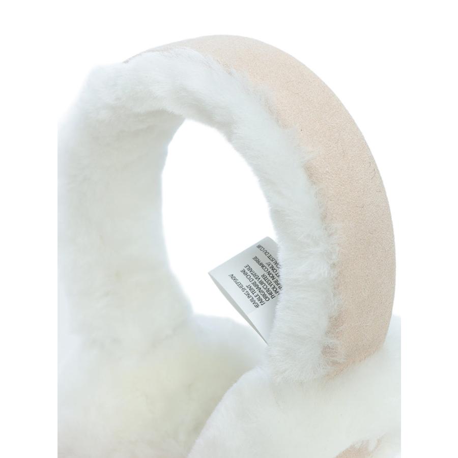 新品 UGG ORIGINAL Platinum ロゴ シープスキン イヤーマフ uggシープスキンイヤーマフ