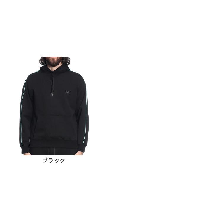 BALR.（ボーラー） フーディ メンズ メタルロゴ 長袖 ライン プル