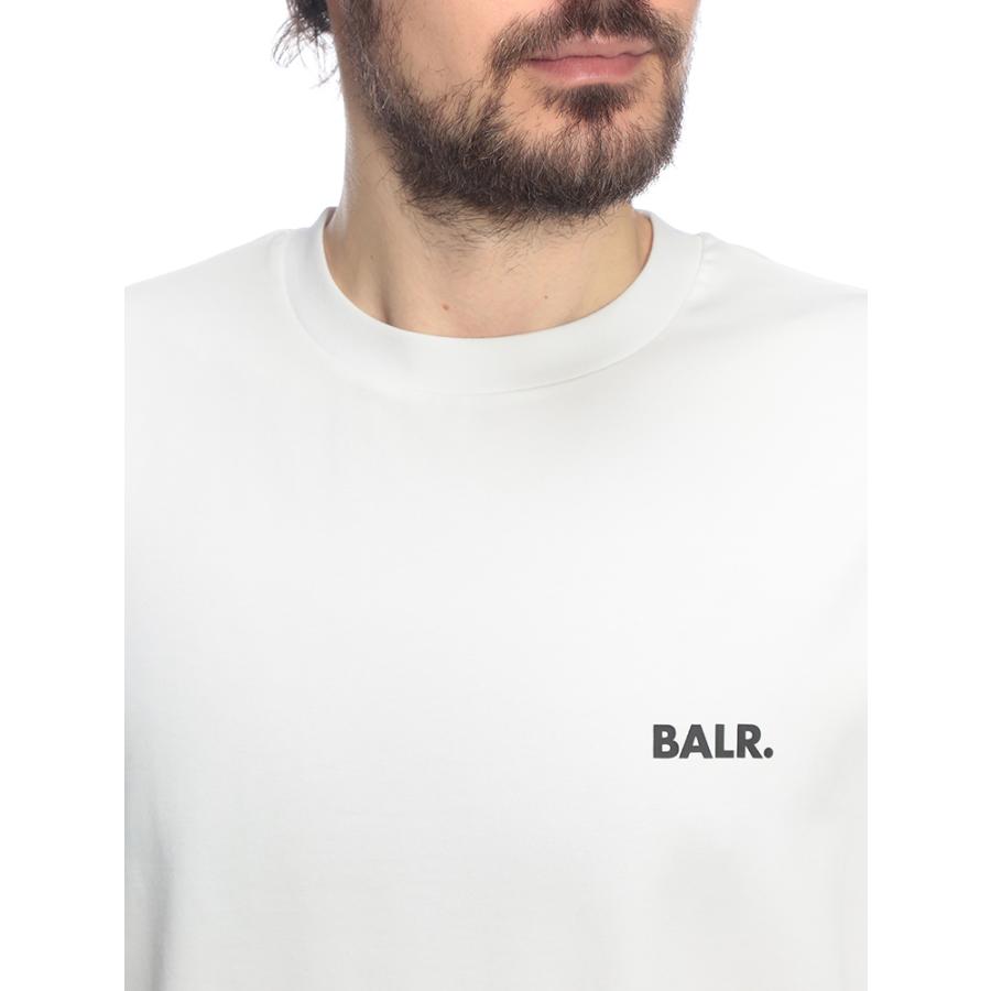 BALR.（ボーラー） メンズ Tシャツ 長袖 ロゴ バックプリント クルー