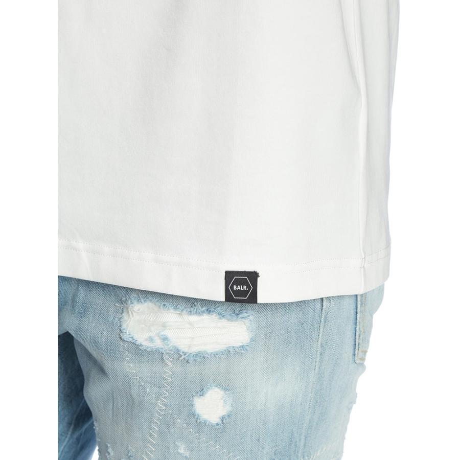 BALR.（ボーラー） メンズ Tシャツ 長袖 ロゴ バックプリント クルー