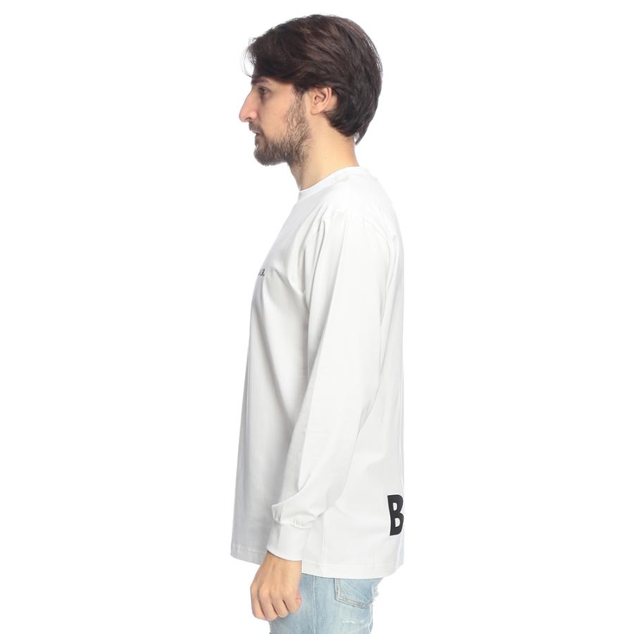 BALR.（ボーラー） メンズ Tシャツ 長袖 ロゴ バックプリント クルー