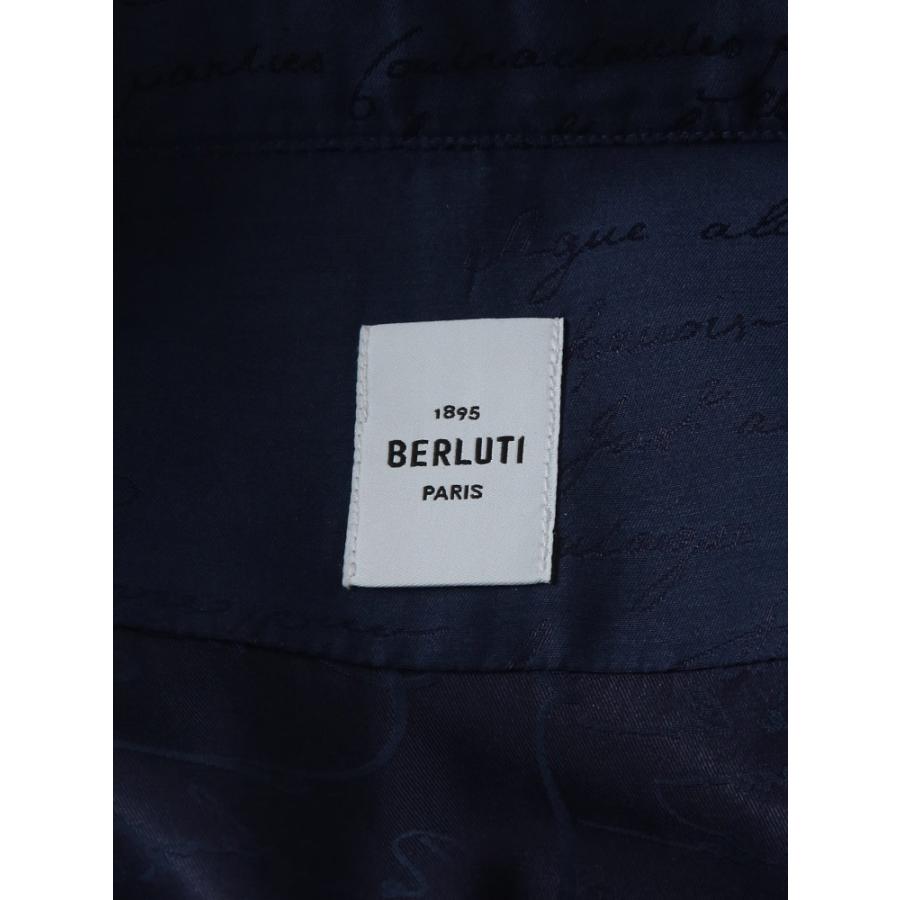 ベルルッティ BERLUTI メンズ シャツ 長袖 シルクコットン 総柄 レギュラーカラー BRR30HTL85 ブランド トップス カジュアル きれいめ 絹 綿の画像