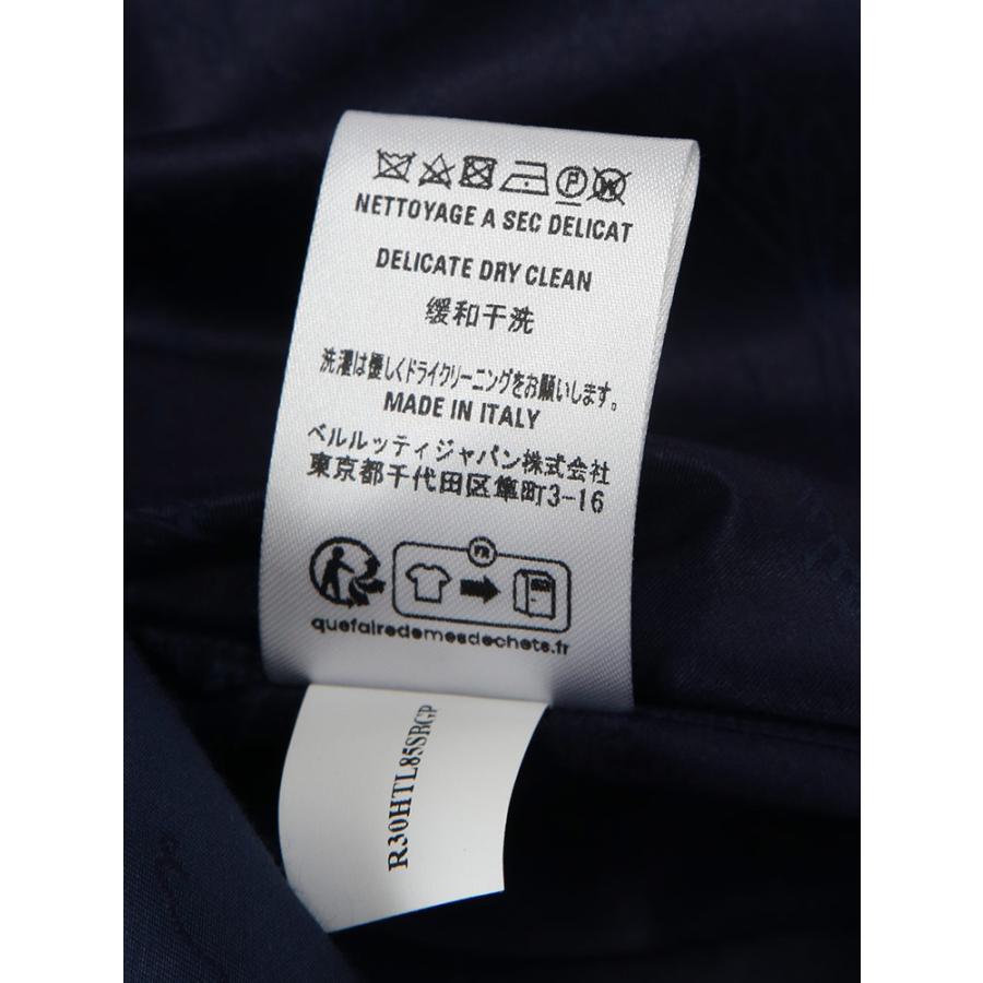 ベルルッティ BERLUTI メンズ シャツ 長袖 シルクコットン 総柄 レギュラーカラー BRR30HTL85 ブランド トップス カジュアル きれいめ 絹 綿の画像
