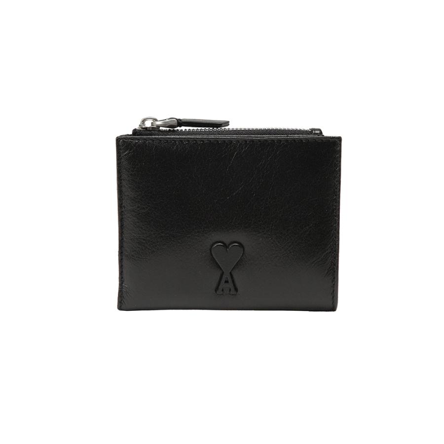 アミパリス AMI PARIS レディース 財布 ワンポイント フォールドウォレット AMLUSL201AL0052 ブランド ウォレット ミニ財布 三つ折り財布 コンパクトの画像