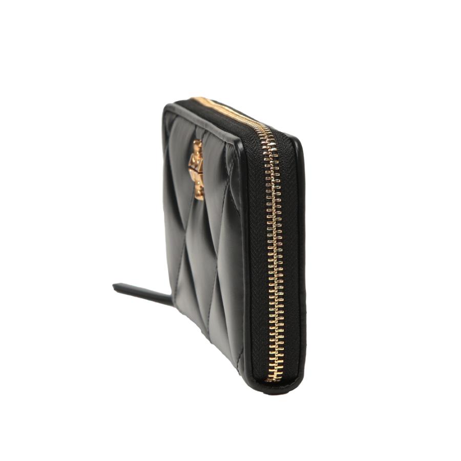 トリーバーチ TORY BURCH レディース 長財布 キラ ダイヤモンドキルト ラウンドジップ ロングウォレット TBL154989 ブランド ウォレット 財布 ジップ レザーの画像
