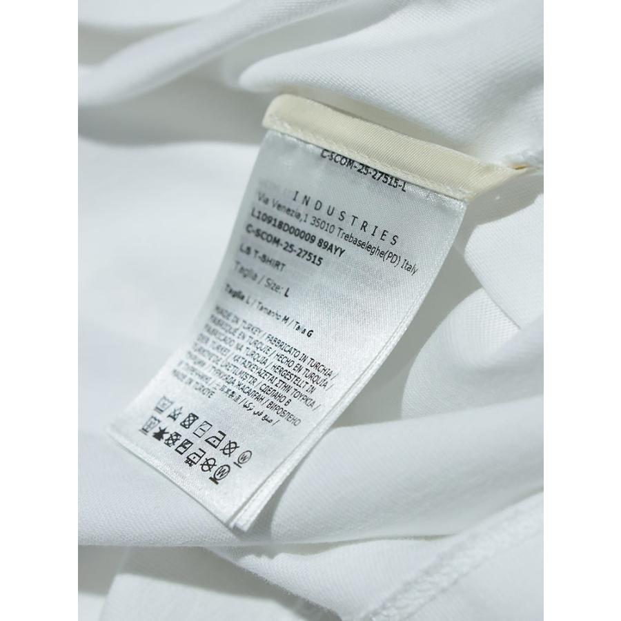 モンクレール MONCLER メンズ Tシャツ 長袖 フロント ロゴ ワッペン クルーネック カットソー MC8D0000989AYY ブランド トップス ロンT 春 夏の画像
