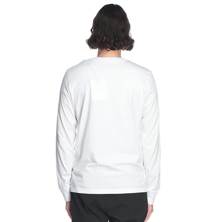 モンクレール MONCLER メンズ Tシャツ 長袖 フロント ロゴ ワッペン クルーネック カットソー MC8D0000989AYY ブランド トップス ロンT 春 夏の画像