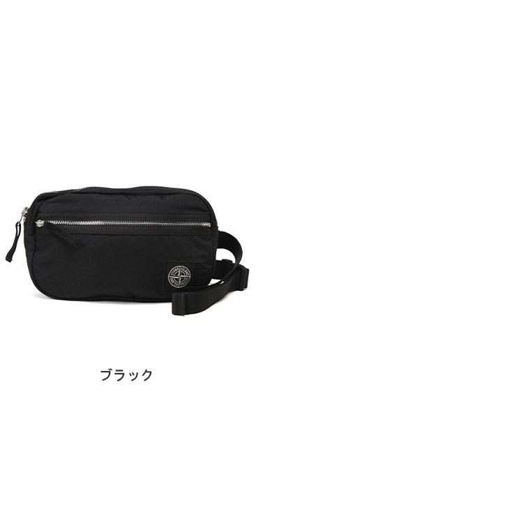 STONE ISLAND（ストーン アイランド） メンズ ベルトバッグ コーテッド