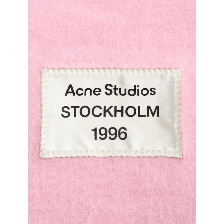 アクネストゥディオズ Acne Studios レディース マフラー ACLCA0343アルパカ混 バイカラー フリンジ ブランド マフラー 防寒 もこもこ 無地 ギフト 秋 冬の画像