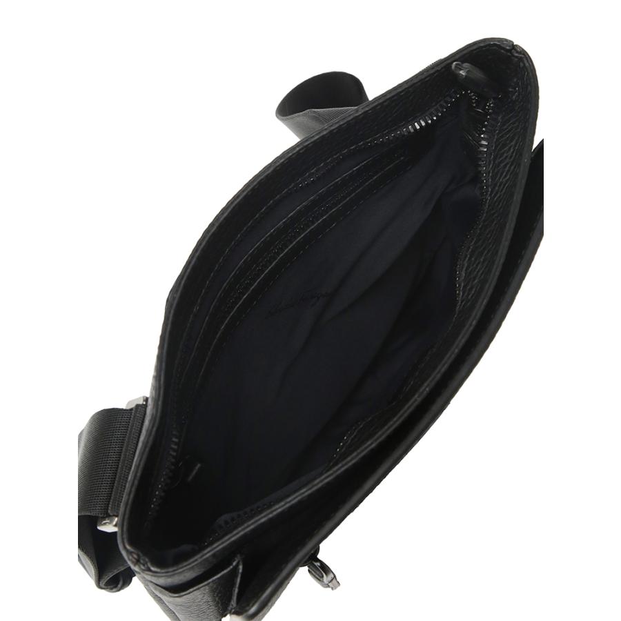 サルヴァトーレフェラガモ Salvatore Ferragamo メンズ ショルダーバッグ カーフレザー ロゴ ボディバッグ FG240131 ブランド 鞄 バッグ コンパクト レザーの画像