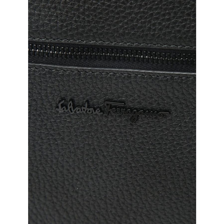 サルヴァトーレフェラガモ Salvatore Ferragamo メンズ ショルダーバッグ カーフレザー ロゴ ボディバッグ FG240131 ブランド 鞄 バッグ コンパクト レザーの画像