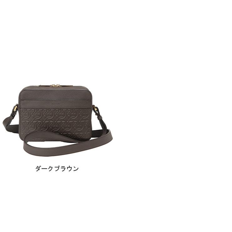 サルヴァトーレフェラガモ Salvatore Ferragamo メンズ ショルダーバッグ ガンチーニ エンボス ボディバッグ FG241363 ブランド 鞄 バッグ コンパクト レザーの画像