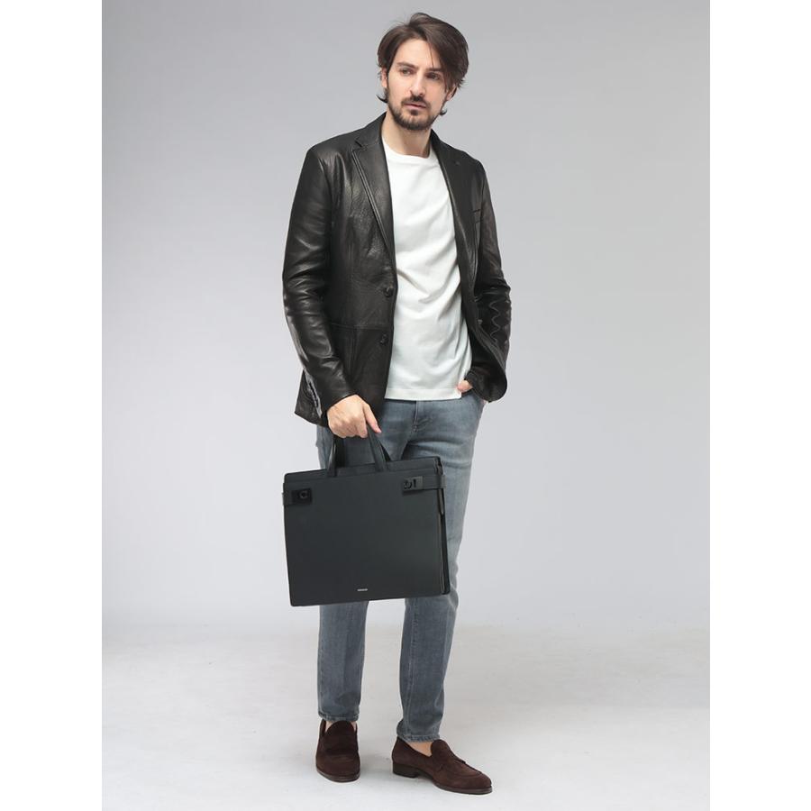 サルヴァトーレフェラガモ Salvatore Ferragamo メンズ ブリーフバッグ ガンチーニ カーフレザー ビジネスバッグ FG241258 ブランド 鞄 ビジネス トートバッグの画像
